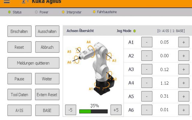 UI KUKA MX-Automation